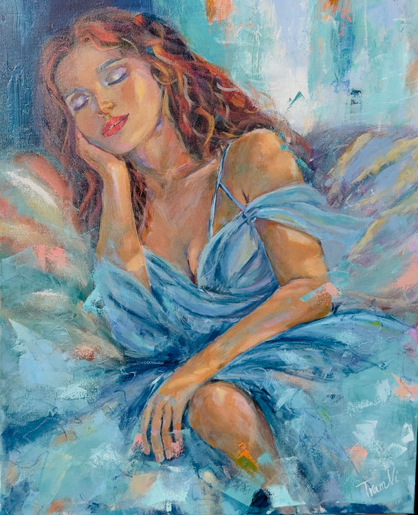 Resting- Original Painting