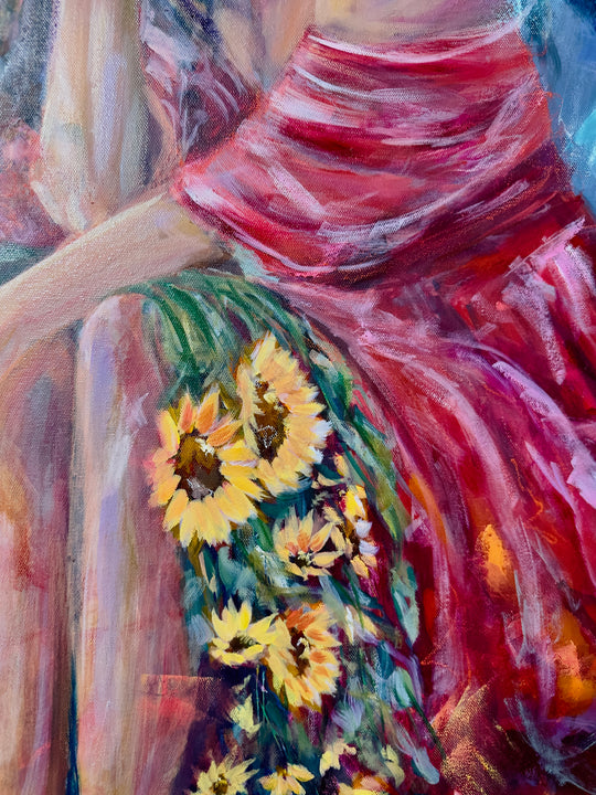A moment to breath. Original painting