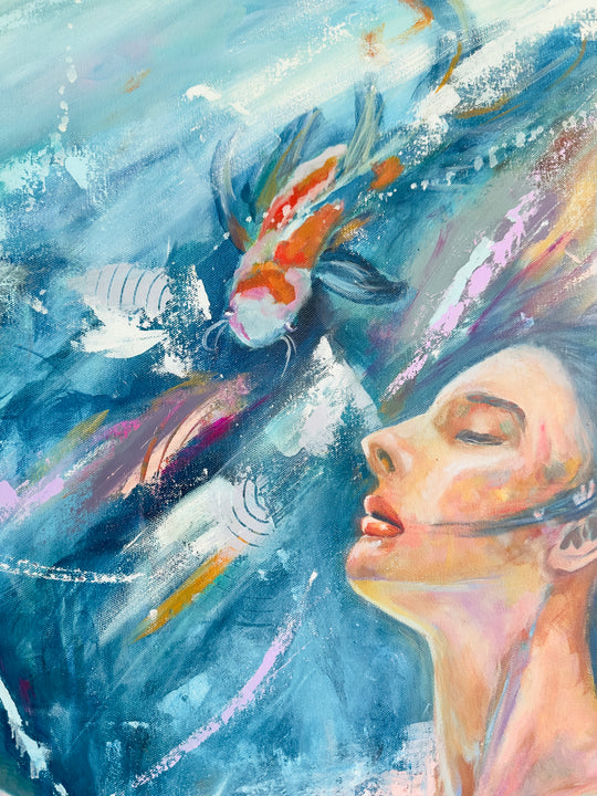 Lifted.. Original painting