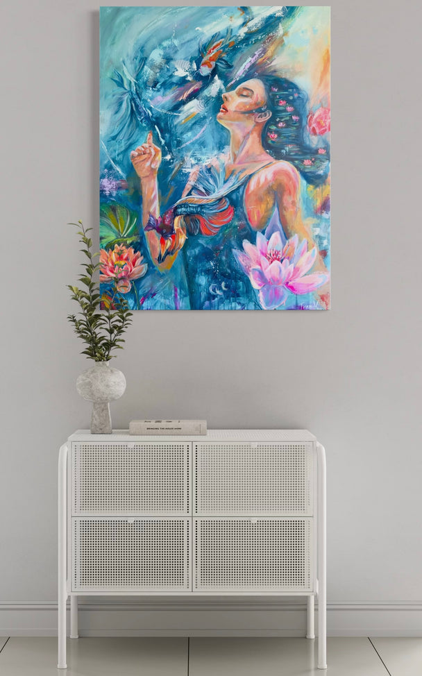 Lifted.. Original painting