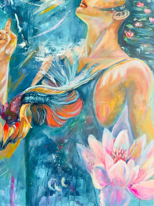Lifted.. Original painting