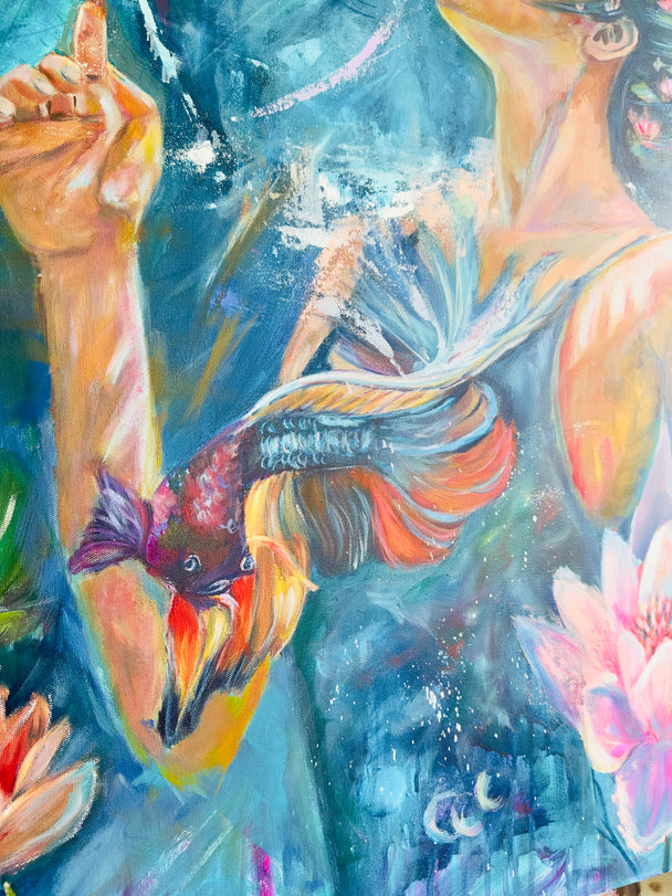 Lifted.. Original painting