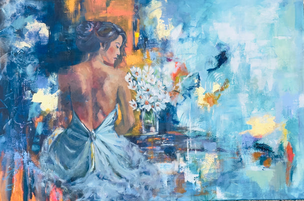 Within herself- Original painting