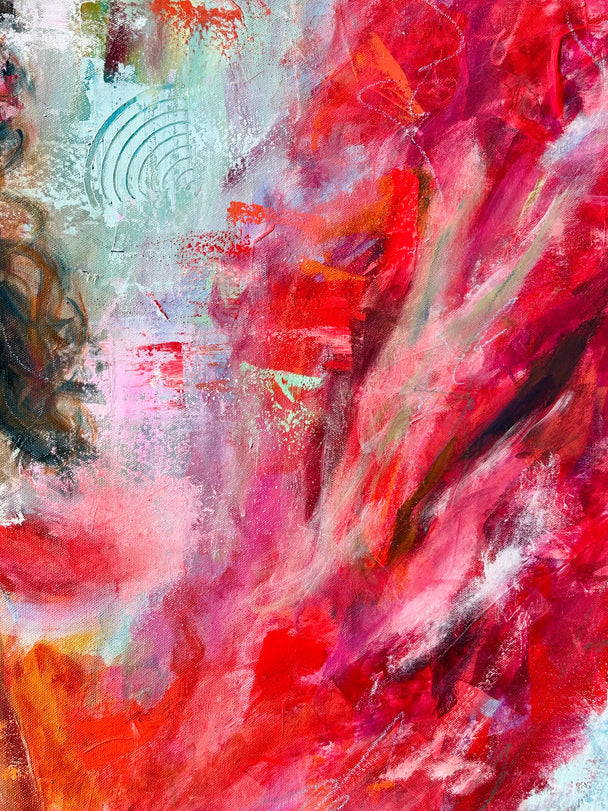 In Red, Original painting