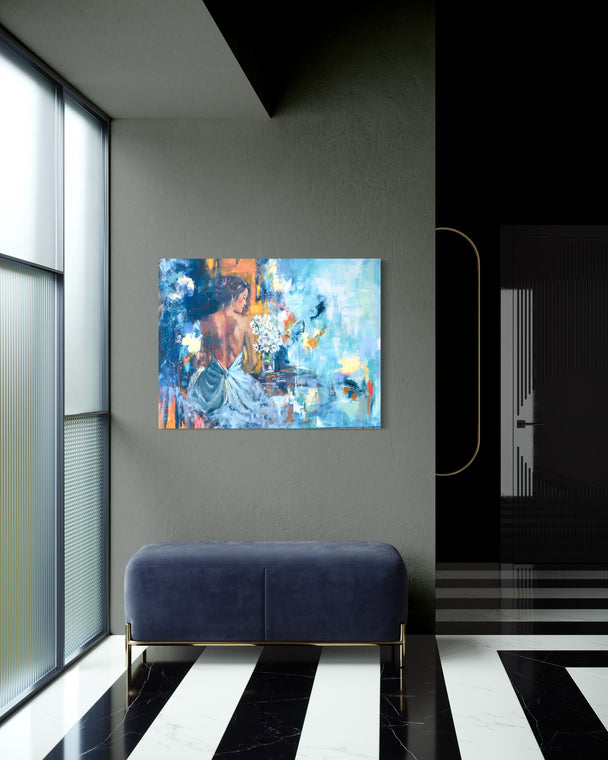 Within herself- Original painting