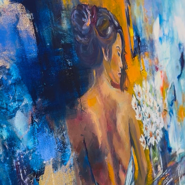 Within herself- Original painting