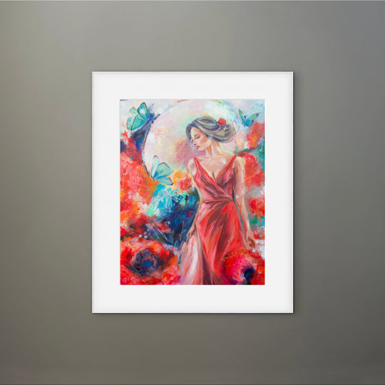 When She Becomes Light - Art Print