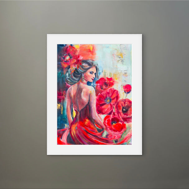 The Art of Being Her - Art Print