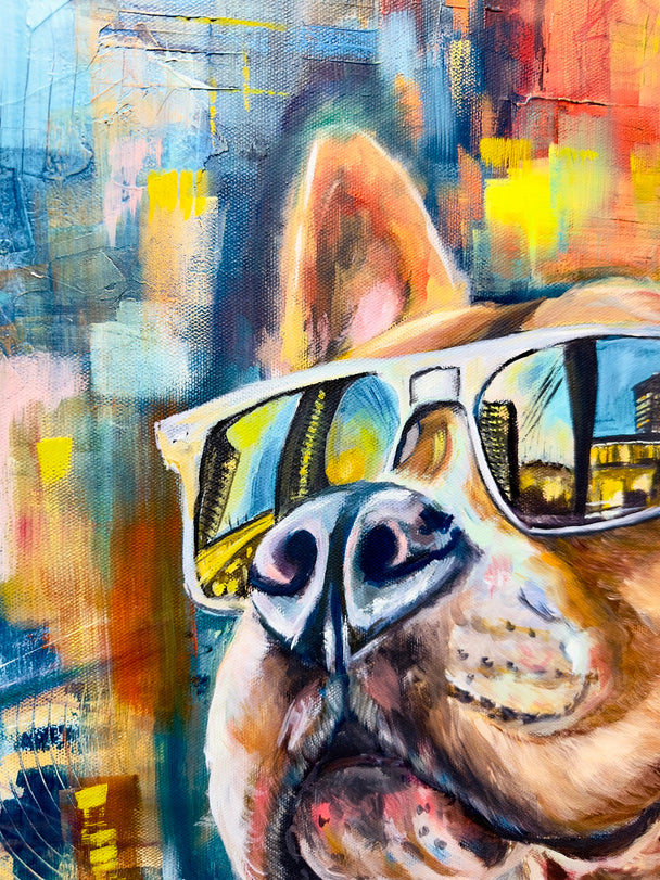 Mr. Pit Perfect - The Cool Edition - Original Painting