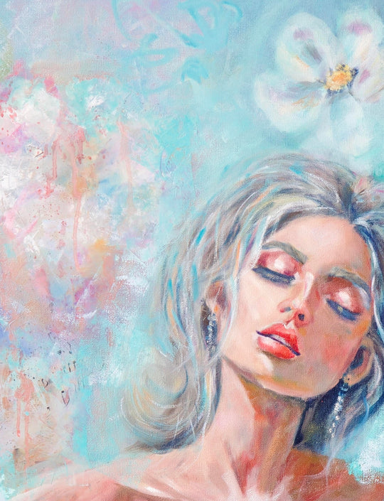 She Plays in Colors - Original Painting