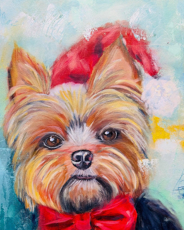 Snorkie- The Yorkie - Original Painting