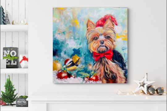 Snorkie- The Yorkie - Original Painting