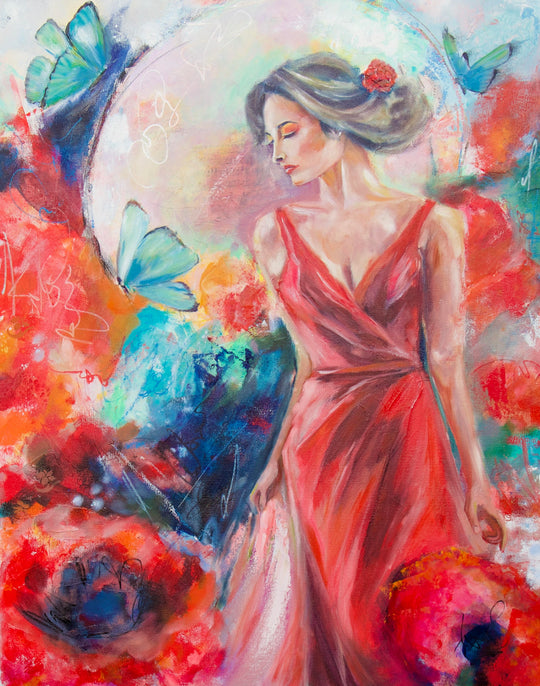 When She Becomes Light - Art Print