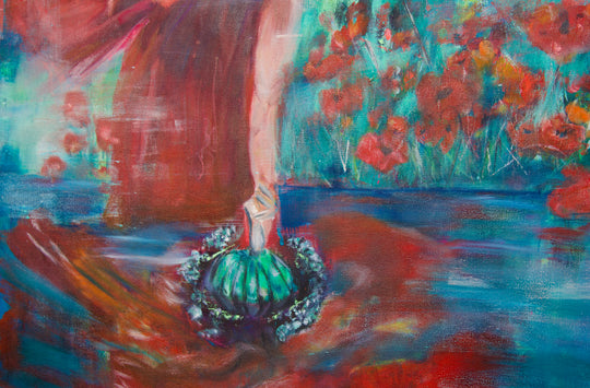 Where Grace Takes Flight - Original Painting